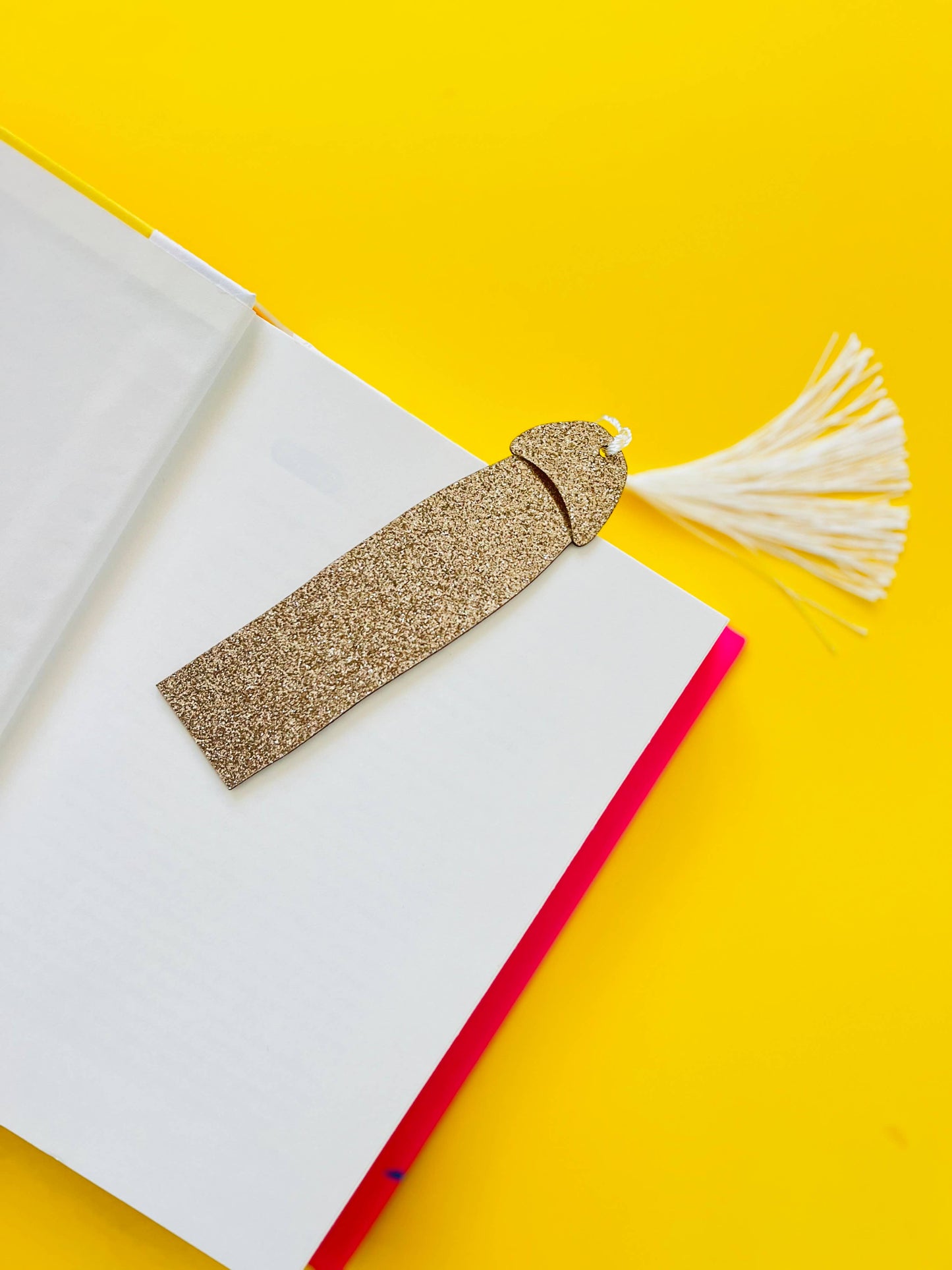 Glitter Cockmark™ Bookmark
