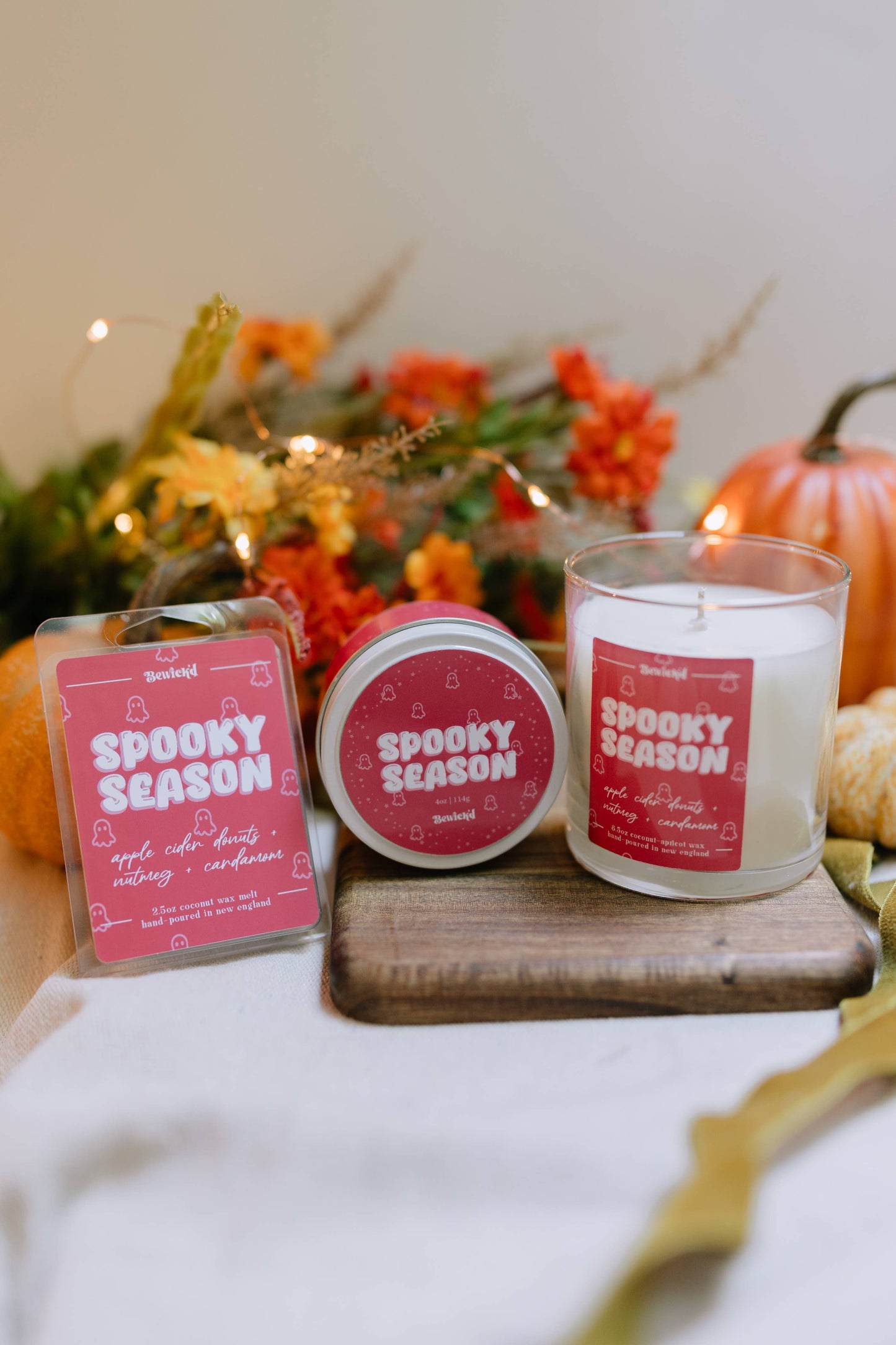 Spooky Season Wax Melt - Bookish/Witchy Luxury Scented Melt