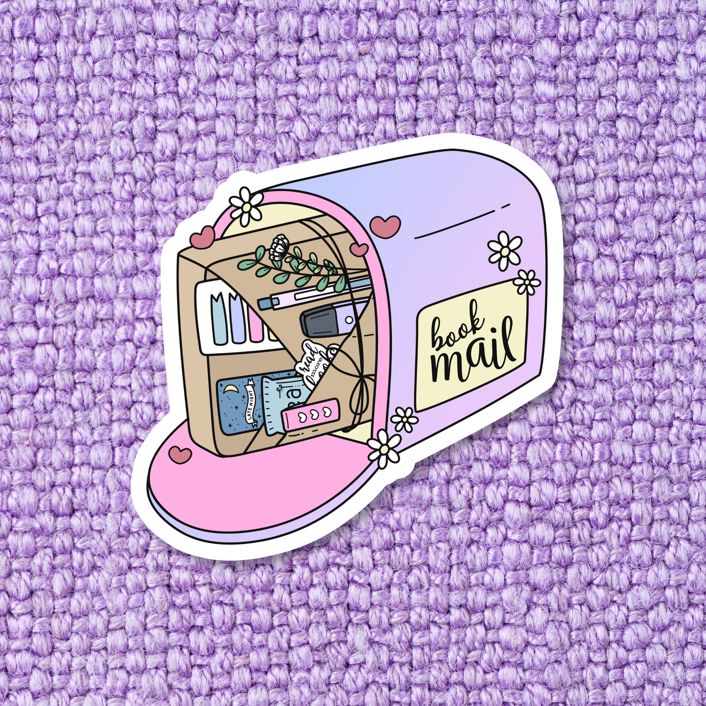 Book Bookish Bookstore Waterproof Vinyl Sticker