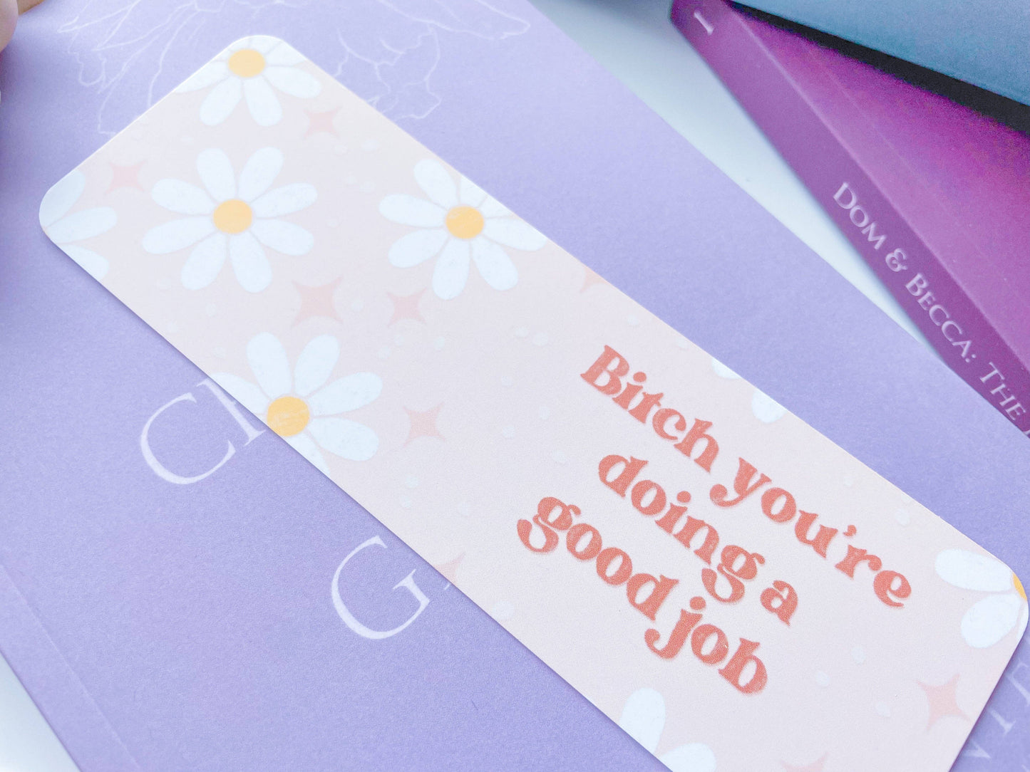 Checkered Bookmark