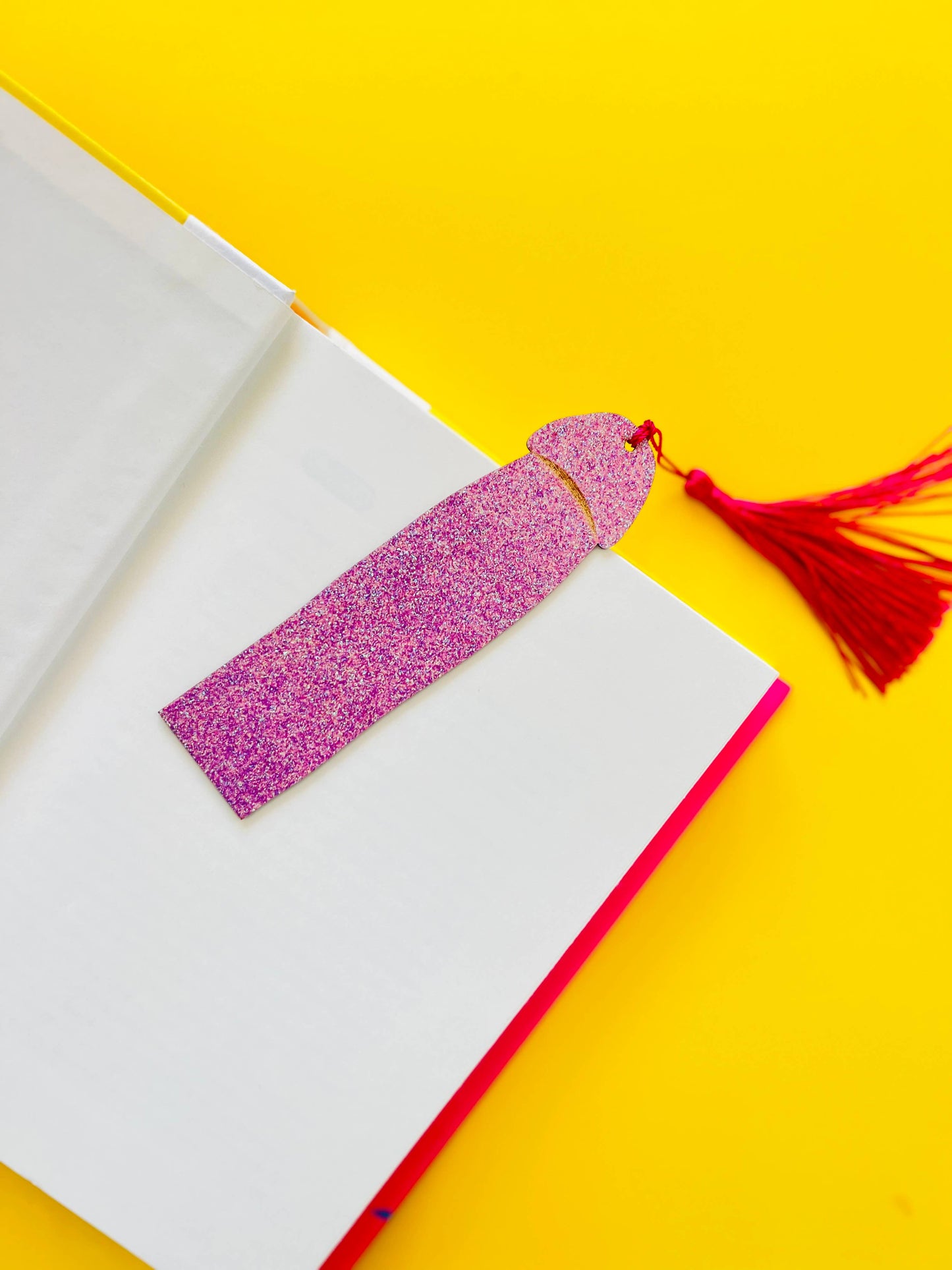 Glitter Cockmark™ Bookmark