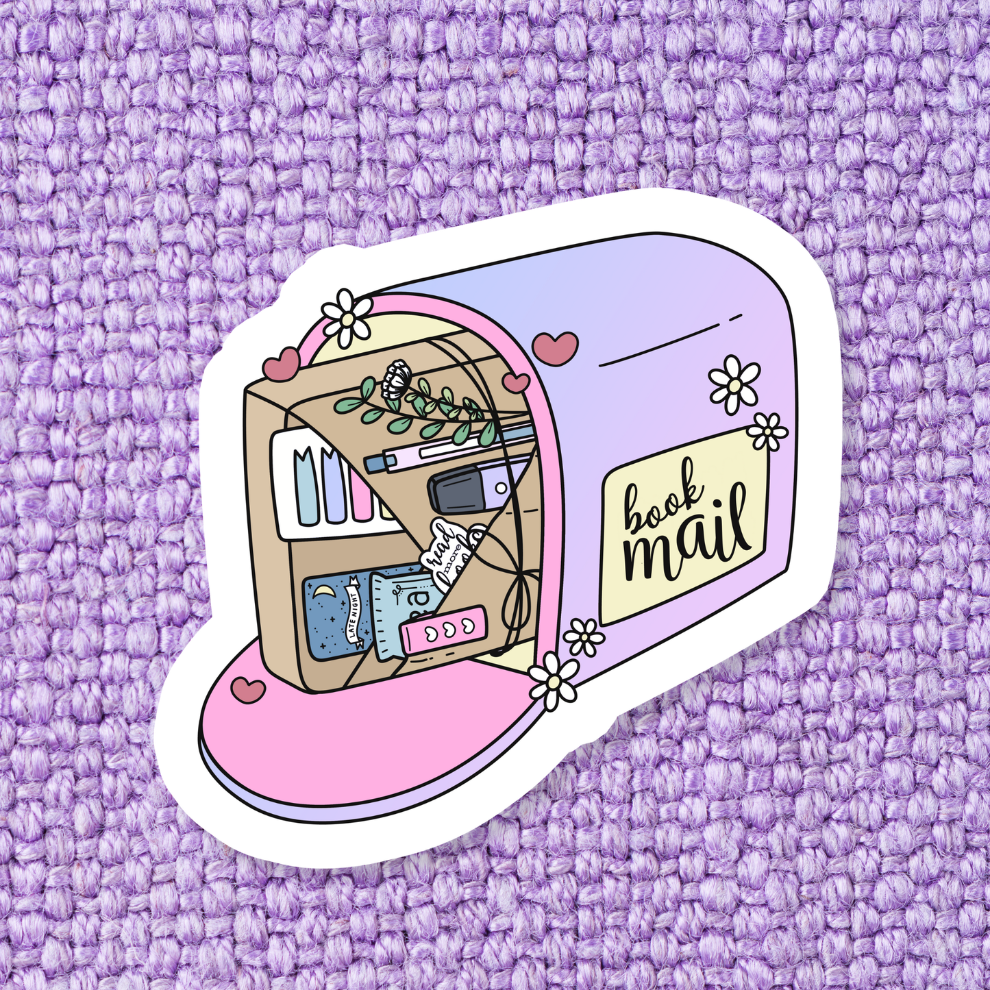 Book Bookish Bookstore Waterproof Vinyl Sticker