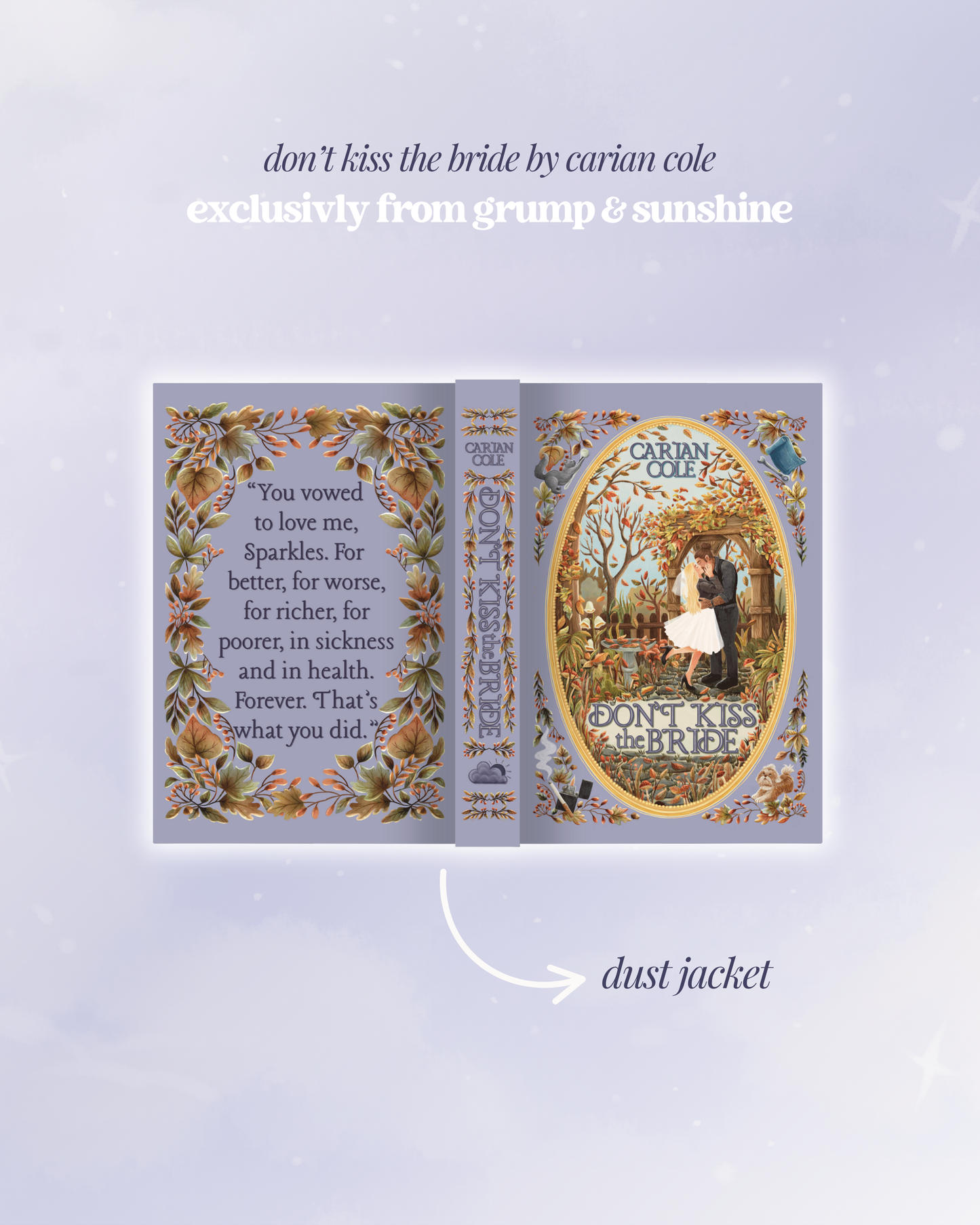 Don't Kiss the Bride by Carian Cole — Grump & Sunshine Edition
