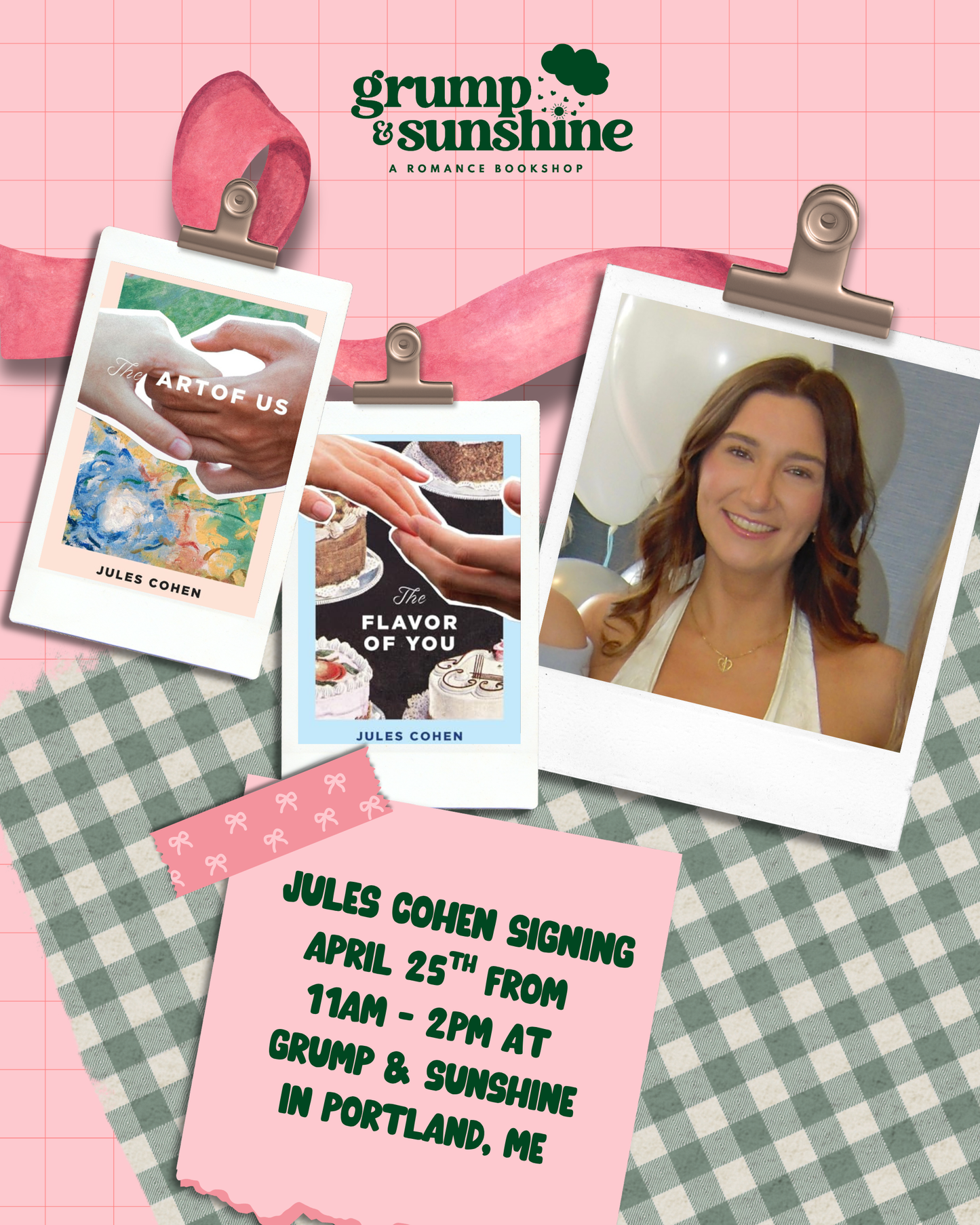 Indie Bookstore Day at Grump & Sunshine