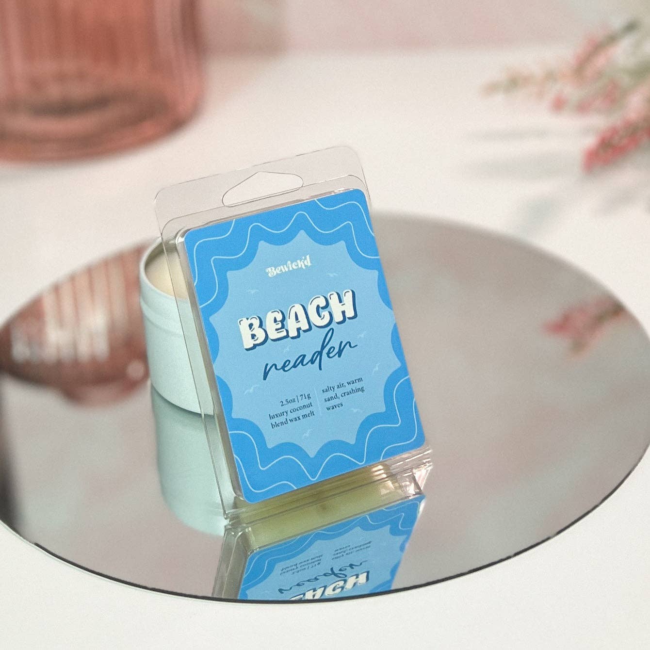 Beach Reader Wax Melt - Book-Inspired Luxury Coconut Wax