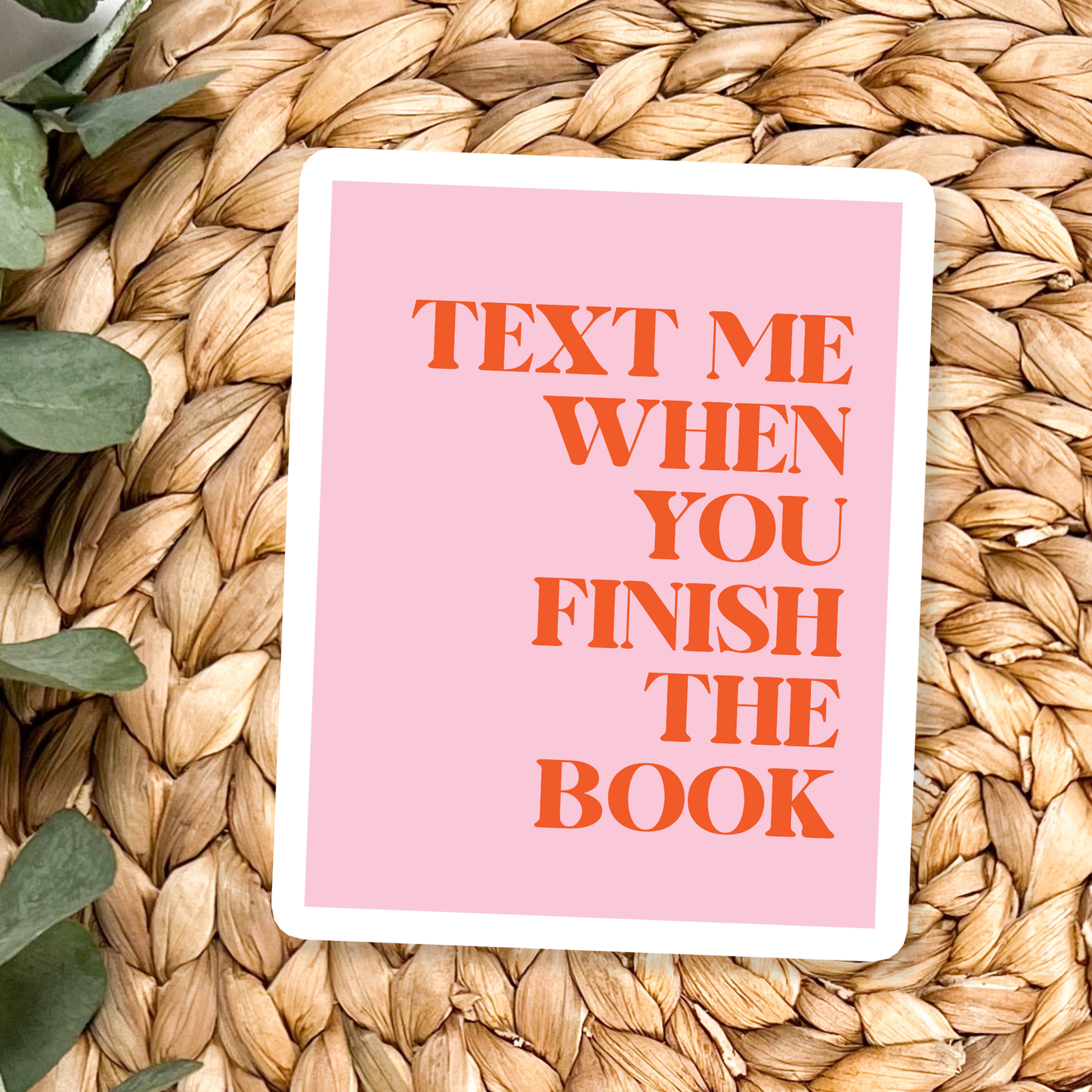 Book Bookish Bookstore Waterproof Vinyl Sticker