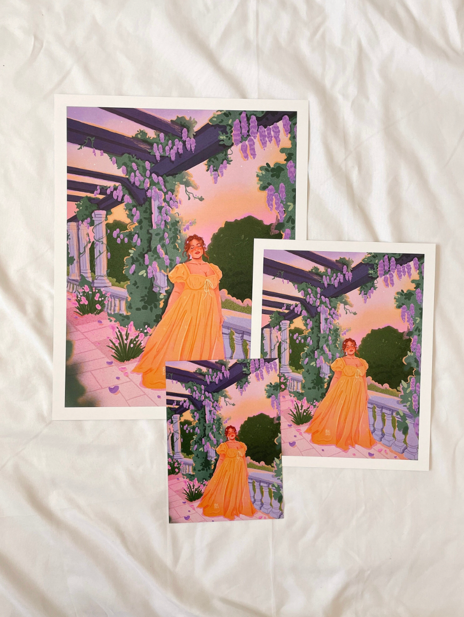 Bridgerton Fantasy Print