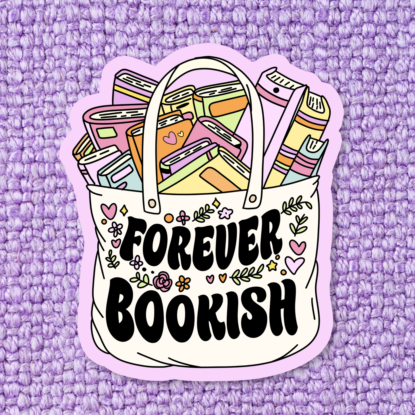 Book Bookish Bookstore Waterproof Vinyl Sticker