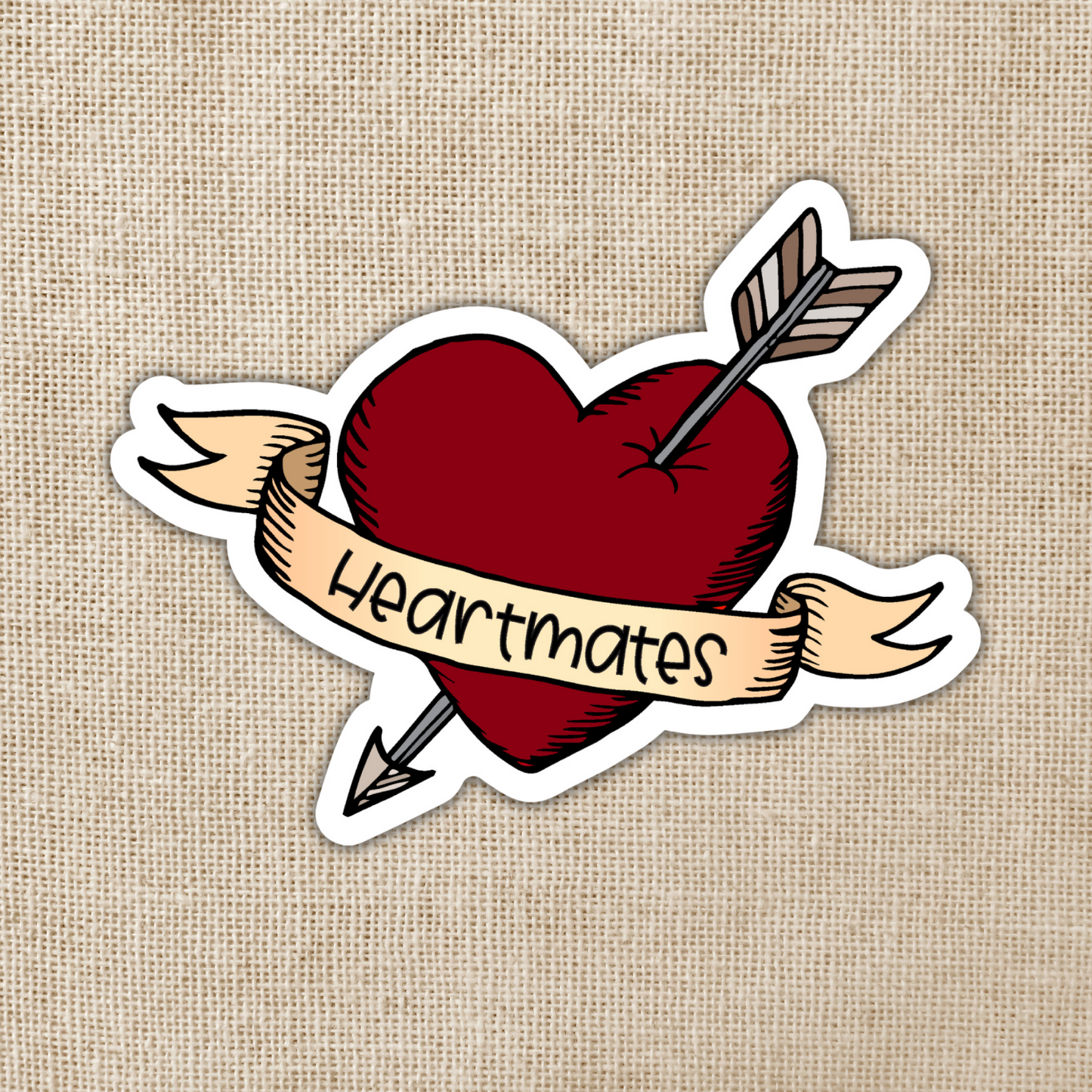 Heartmates | From Blood & Ash Series 3-in Sticker