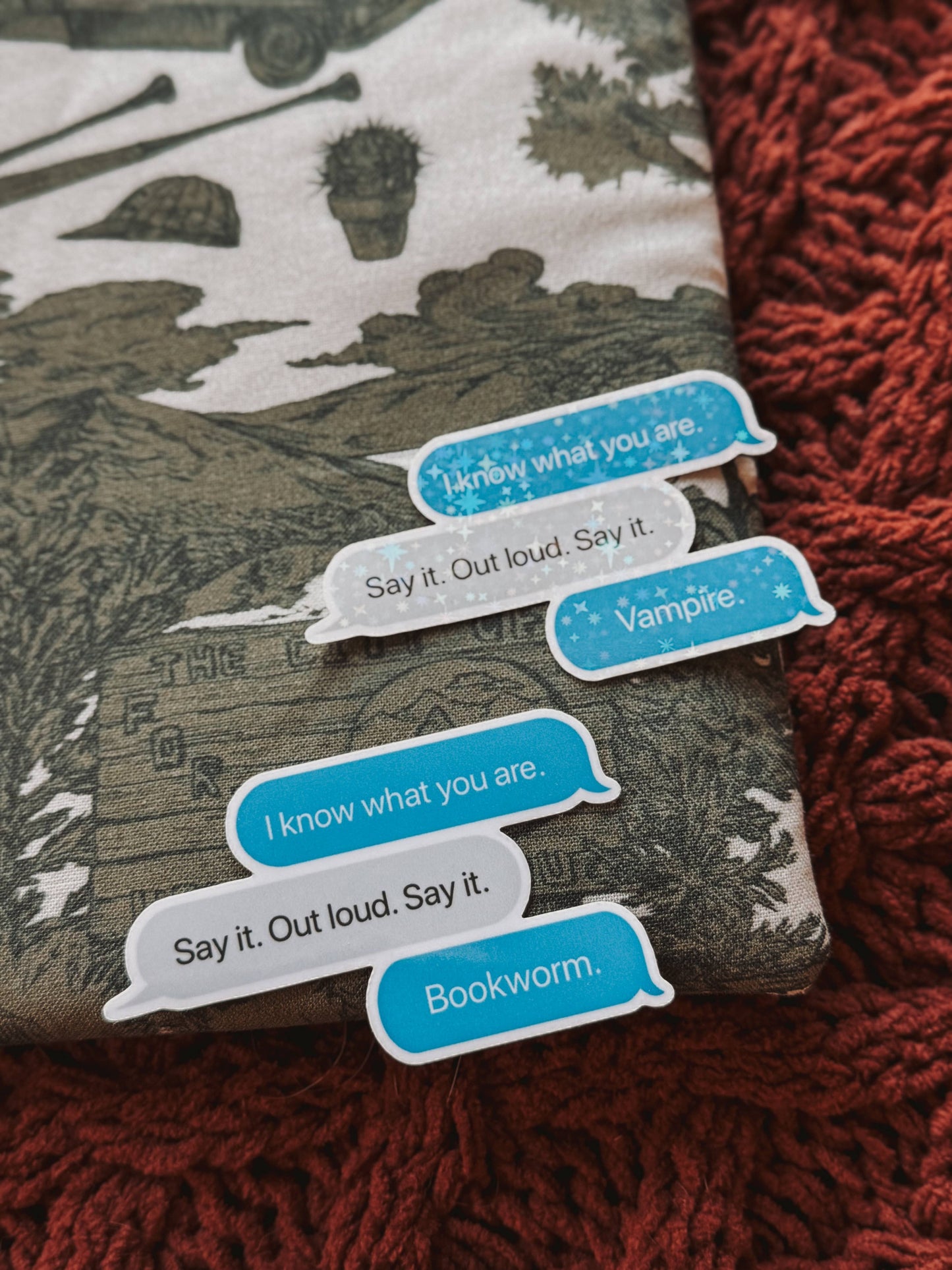 Twilight Say It Out Loud Vampire Sticker