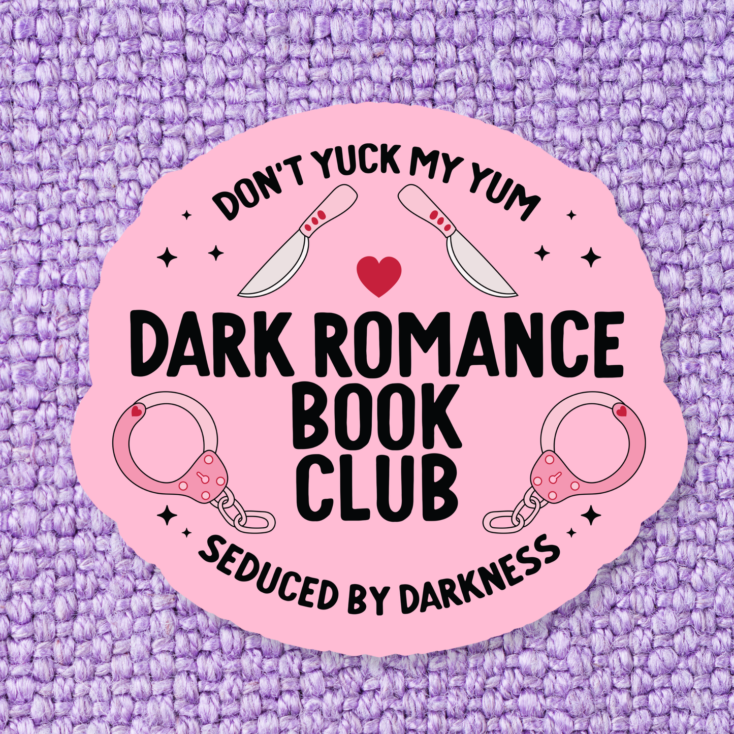 Bookish Smut Romance Waterproof Vinyl Sticker