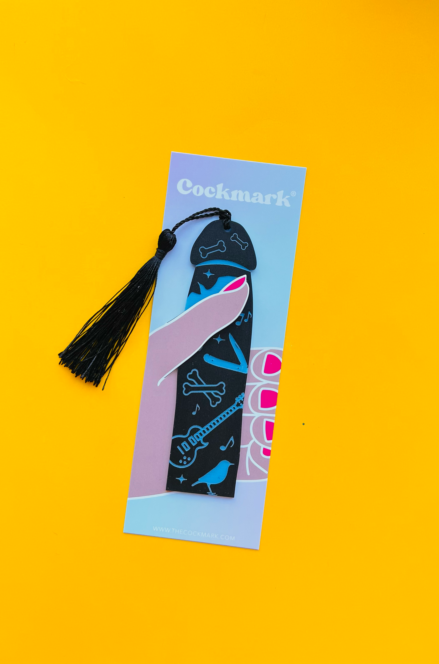 Blackbird Cockmark Bookmark