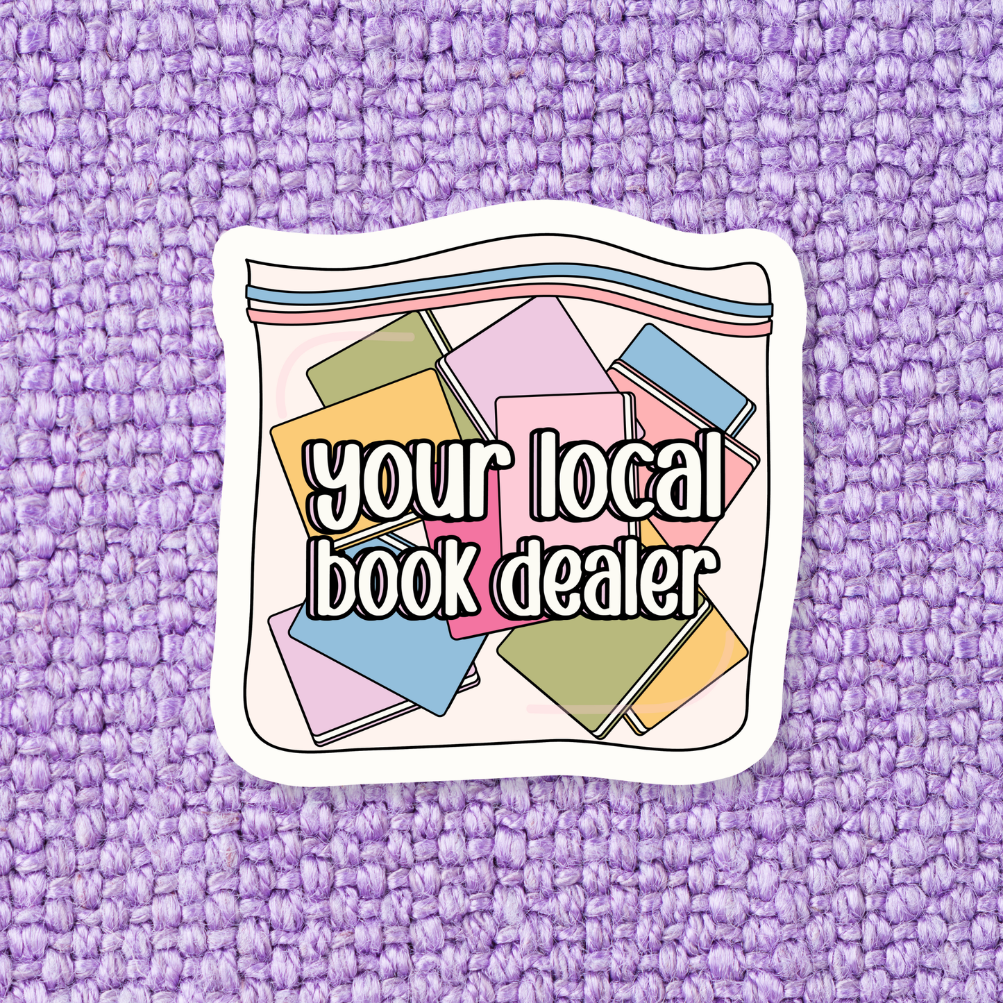 Funny Book Bookish Books Librarian Waterproof Vinyl Sticker