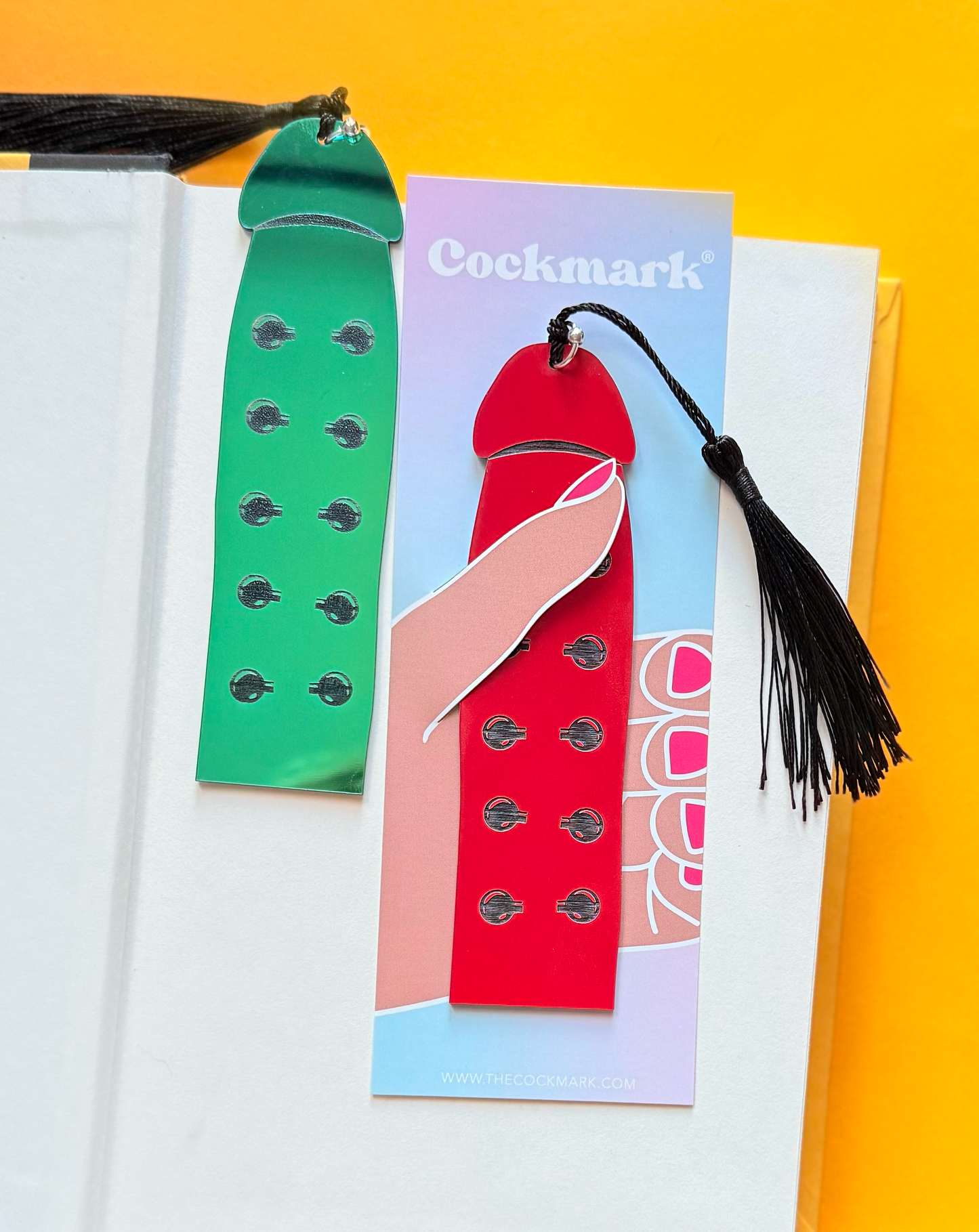 Jacob's Ladder Cockmark Bookmark