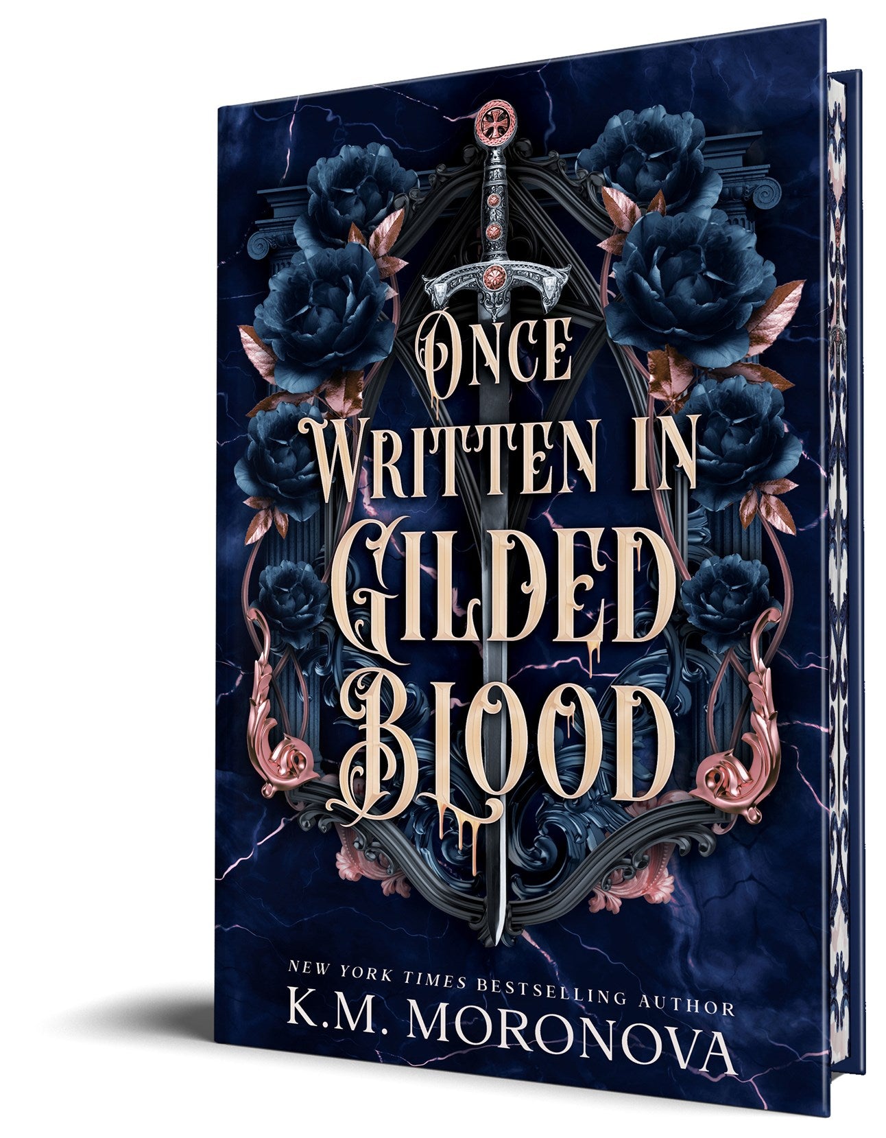 Once Written in Gilded Blood (Deluxe Edition) (Cruel Fates Duet, 2) by K.M. Moronova