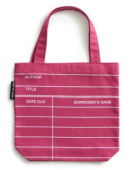 Library Card Mini Tote Bag