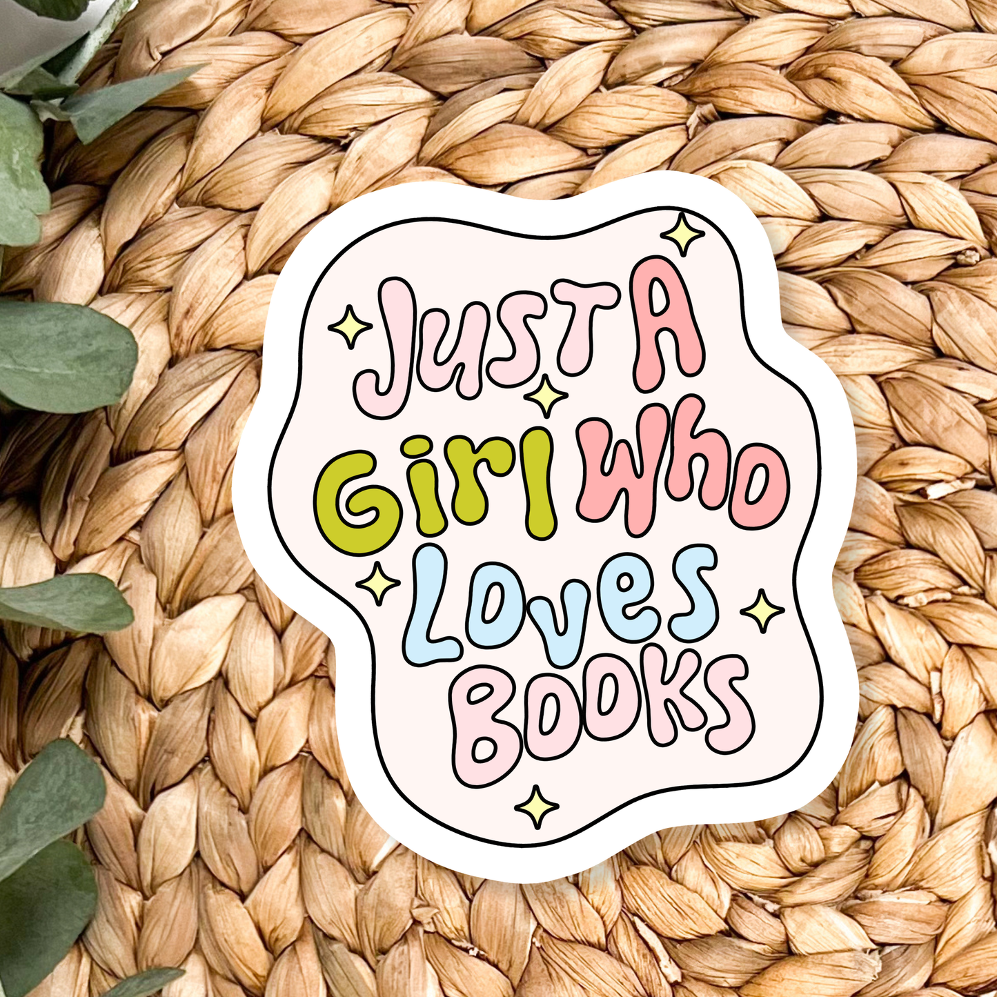 Book Bookish Books Funny Relatable Waterproof Vinyl Sticker