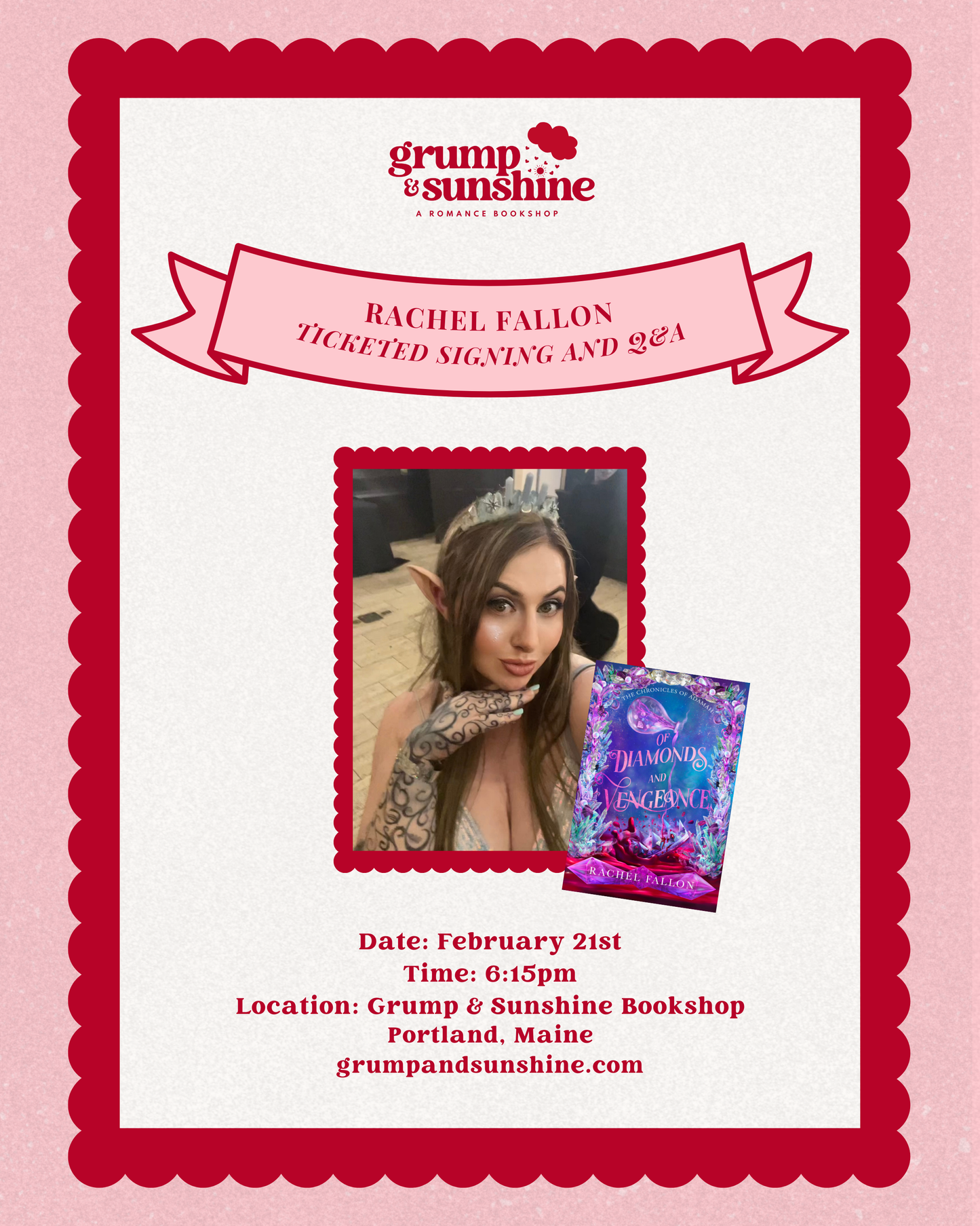 Rachel Fallon Q&A and Signing