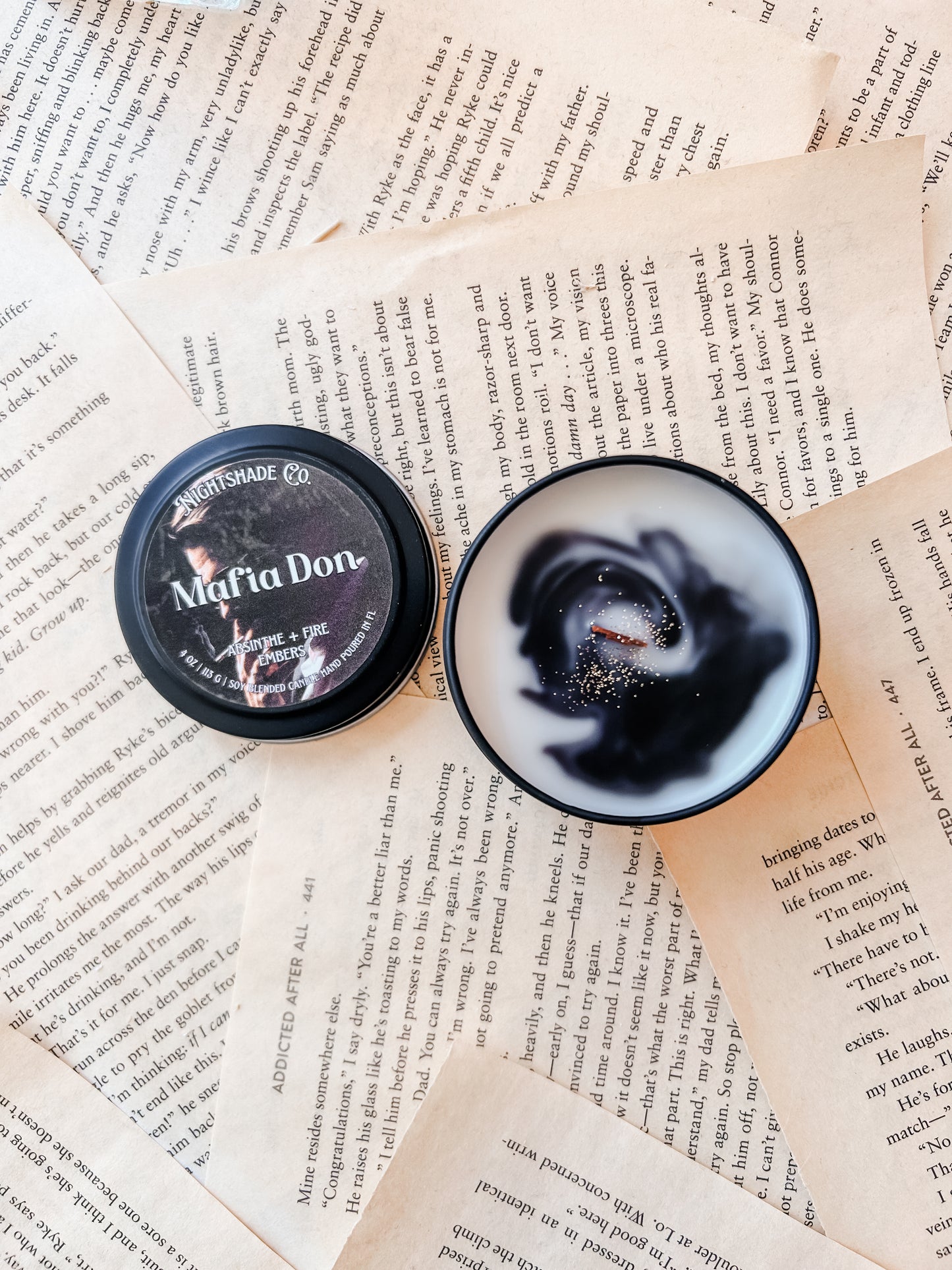 Mafia Don Candle | Nightshade Co.