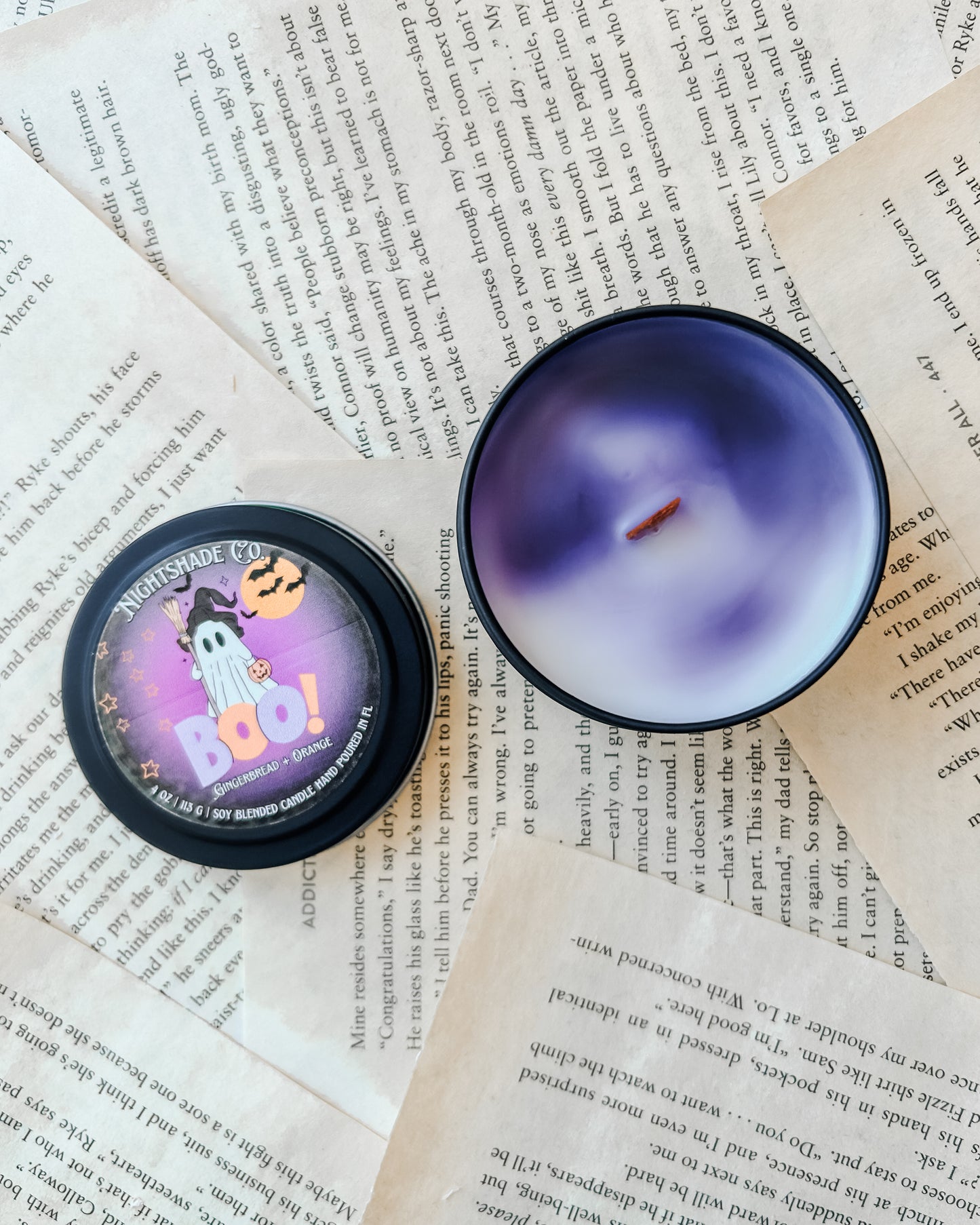 Boo Candle | Nightshade Co.