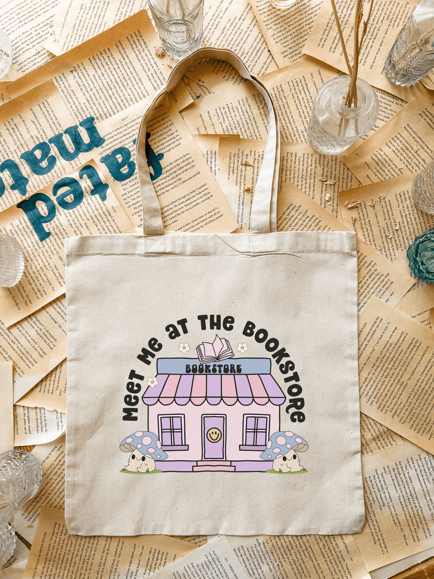 Meet Me at the Bookstore Tote