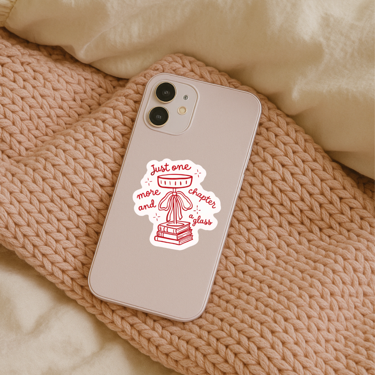 Just One More Chapter Sticker