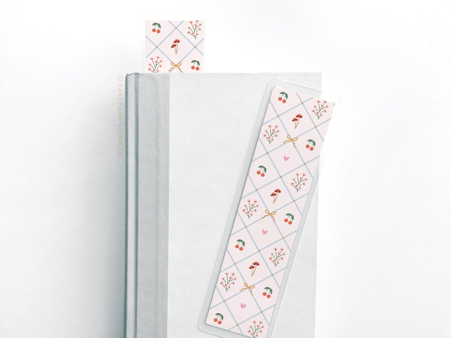 Coquette Pattern Laminated Bookmark