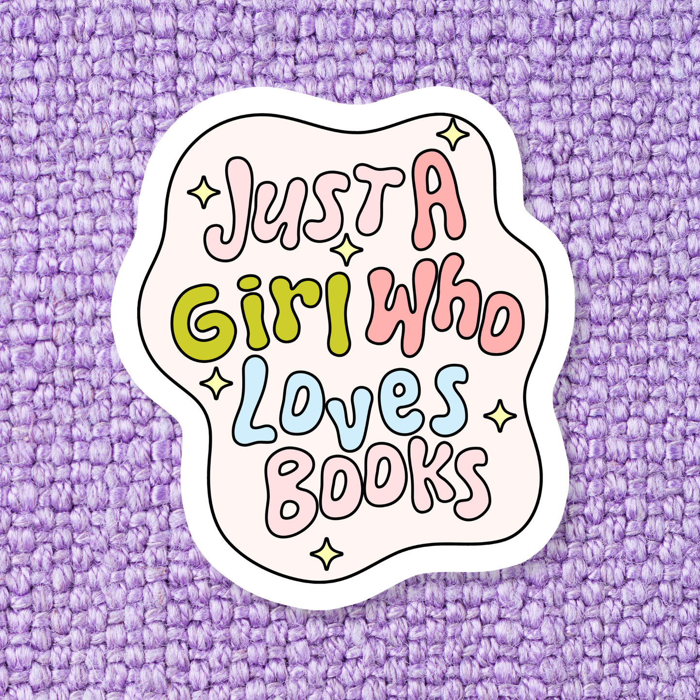 Book Bookish Books Funny Relatable Waterproof Vinyl Sticker