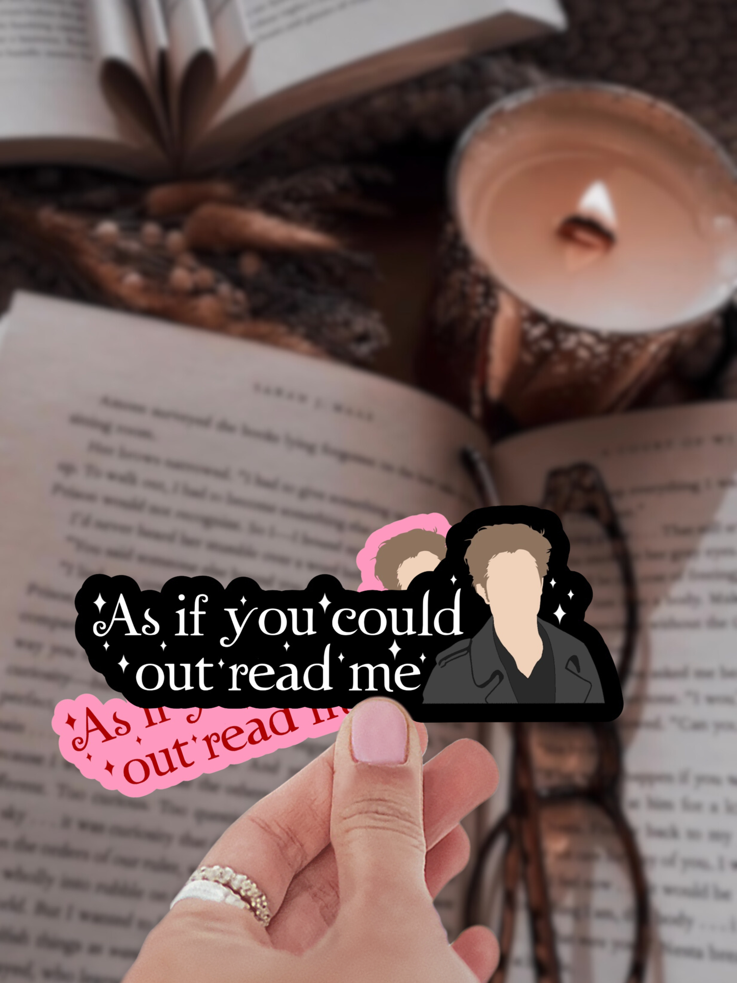 Twilight As If You Could Out Read Me Sticker