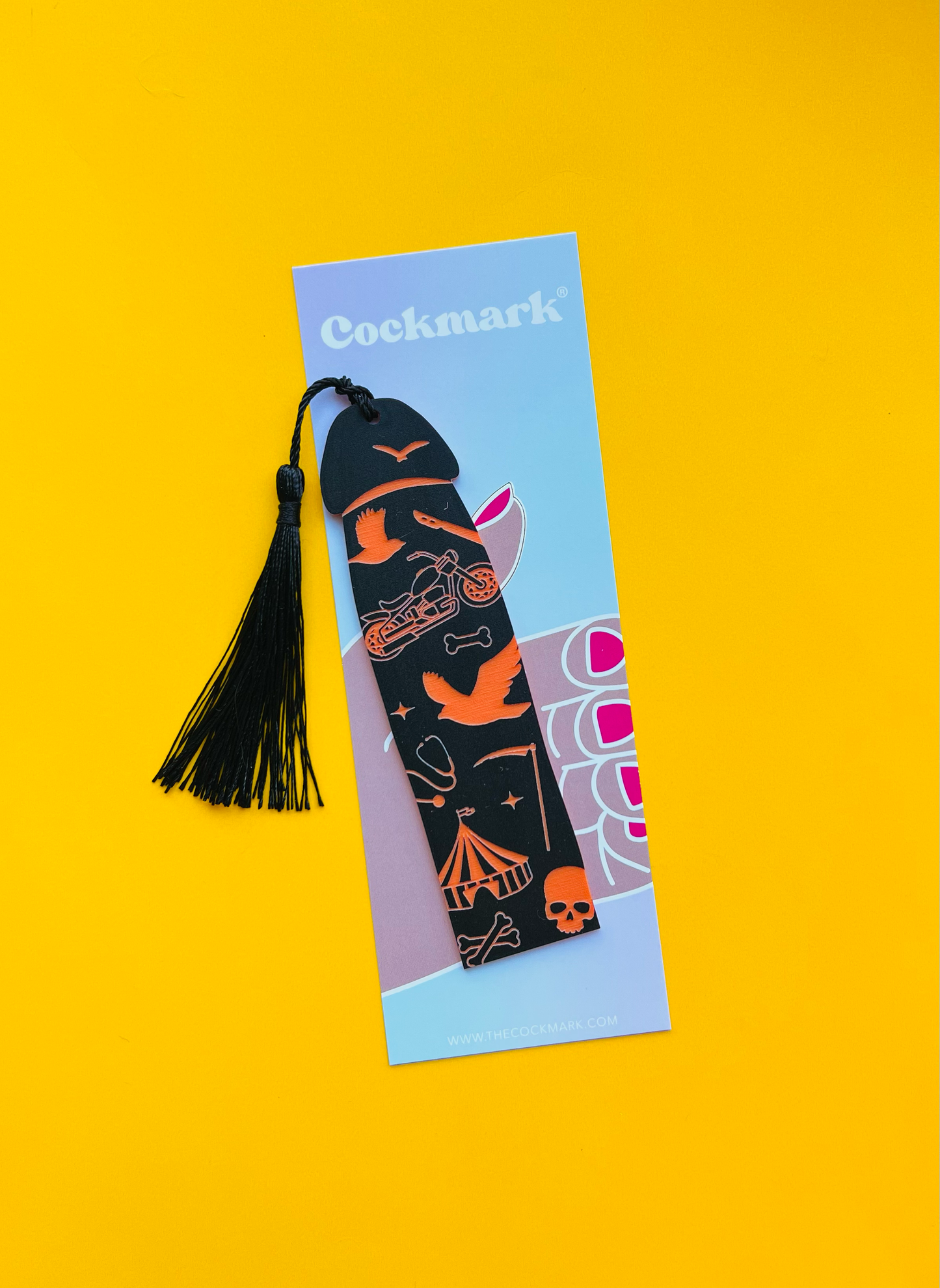 Blackbird Cockmark Bookmark