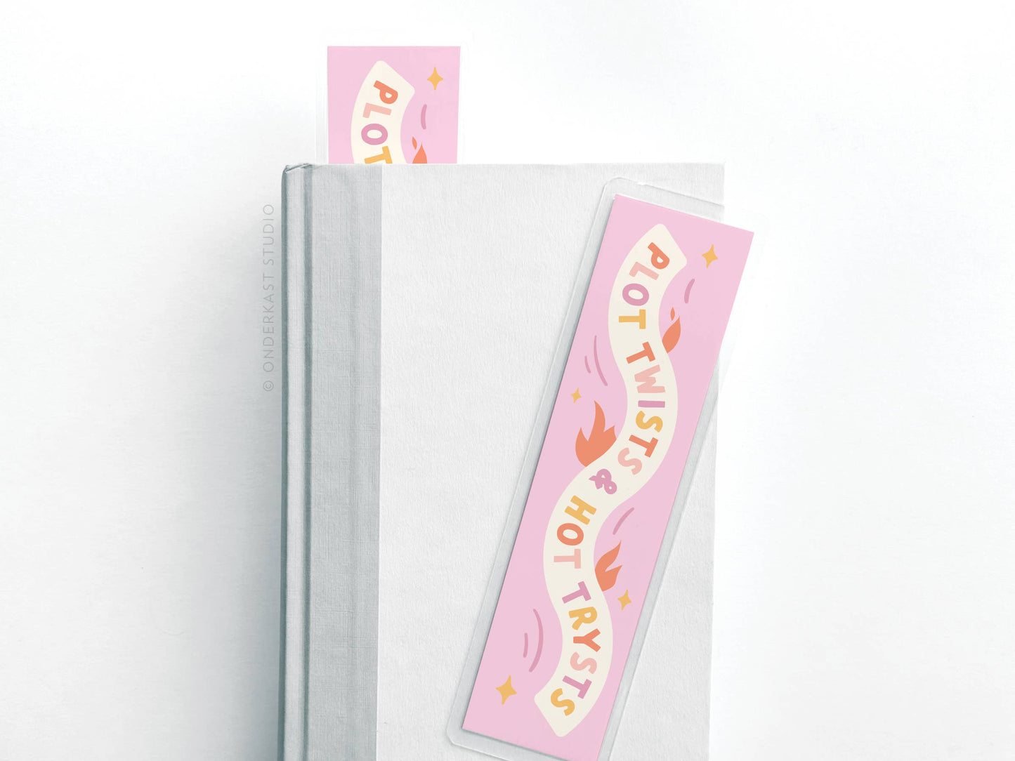 Plot Twists & Hot Trysts Laminated Bookmark