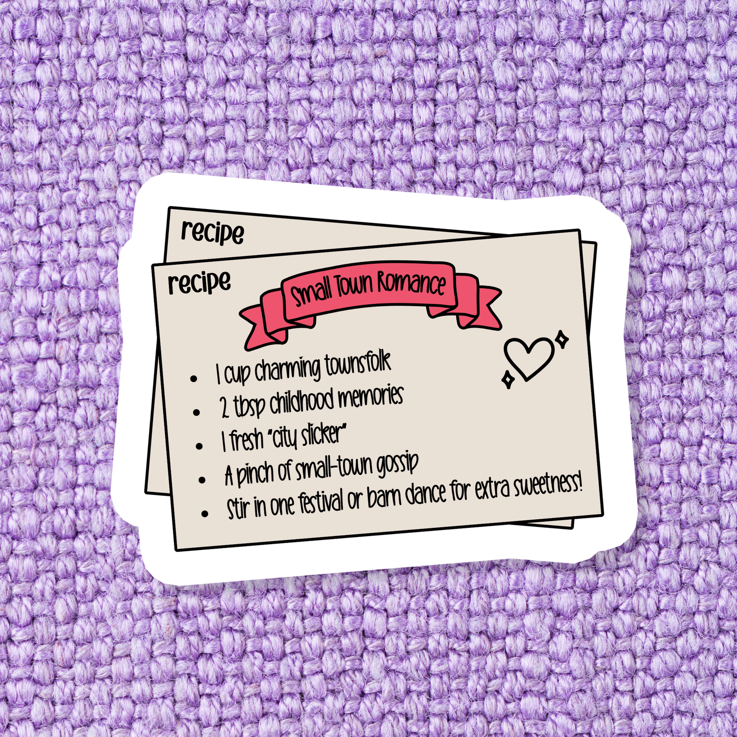 Romance Smut Book Bookish Books Waterproof Vinyl Sticker