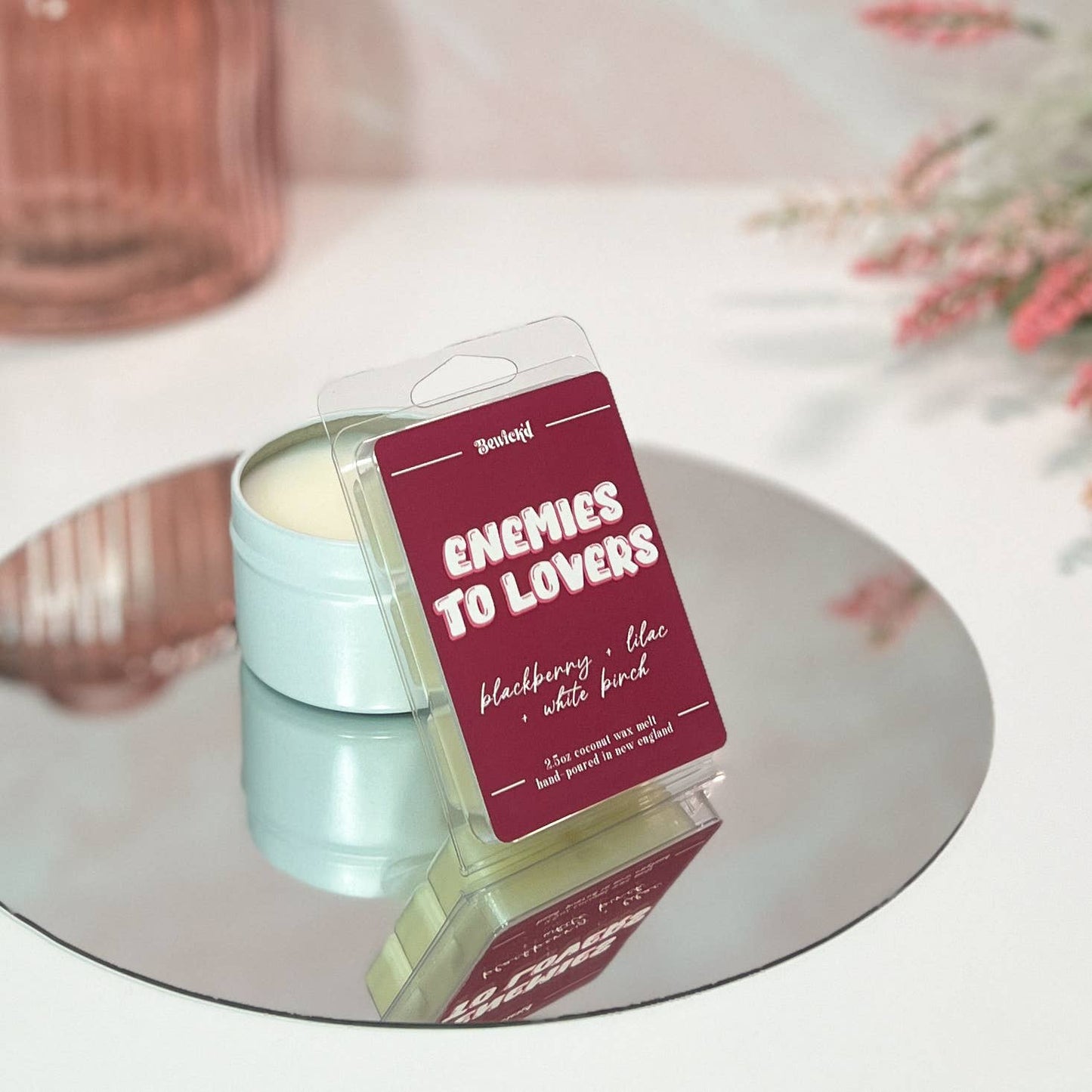 Enemies to Lovers Wax Melt - Book-Inspired Luxury Coconut Blend Wax