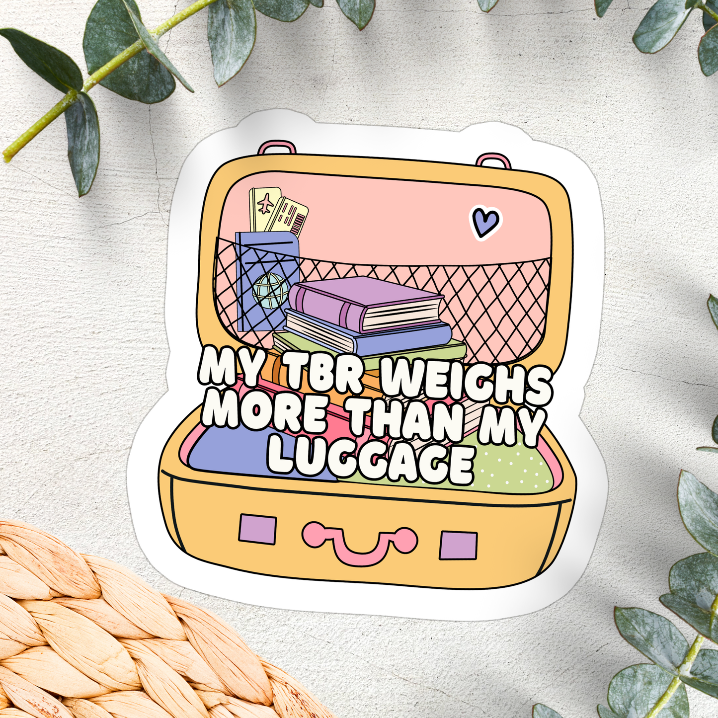 Book Bookish Books Travel Funny Waterproof Vinyl Sticker