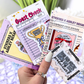 Book Bookish Books Travel Funny Waterproof Vinyl Sticker