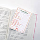 Coquette Novel Notes Book Review Cards