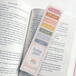 Reading Status Laminated Bookmark