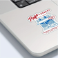 Page Turners Library Cafe Sticker – Wander Through Books