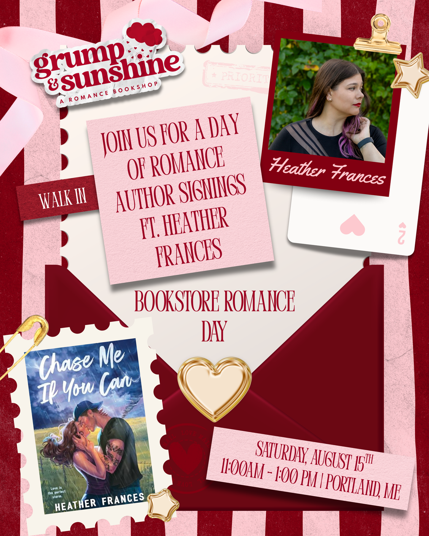 ✨ Celebrate Bookstore Romance Day with us at Grump & Sunshine! ✨