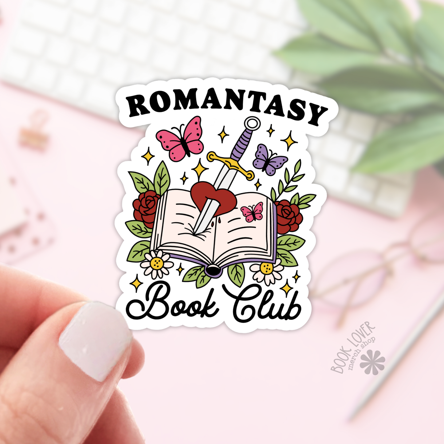 Romantasy Book Club Stickers