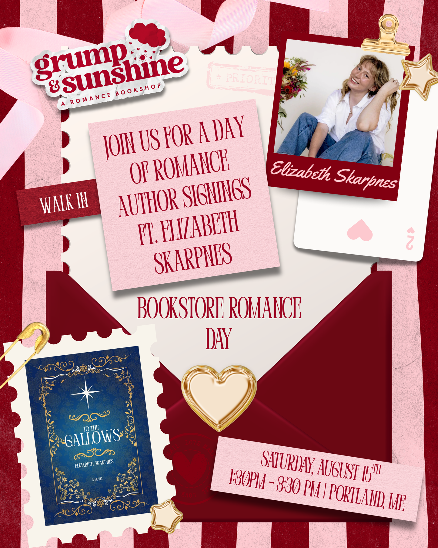 ✨ Celebrate Bookstore Romance Day with us at Grump & Sunshine! ✨