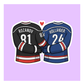 Jersey Hearts Heated Rivalry Sticker