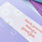 Checkered Bookmark