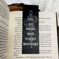 I Like my Books with Trigger Warnings Bookmark