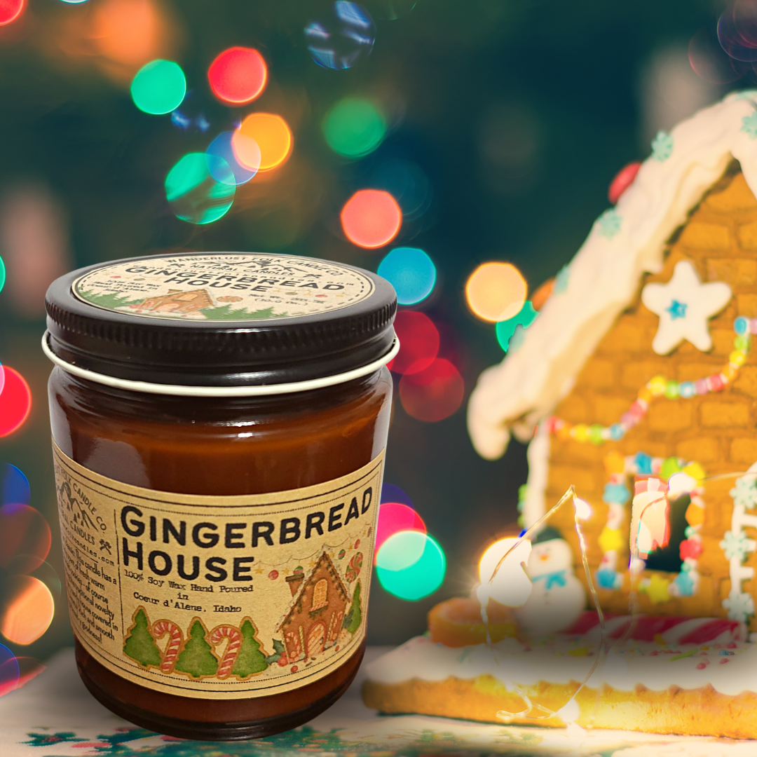 Gingerbread House | Winter Christmas | Soy Wax Candles | USA