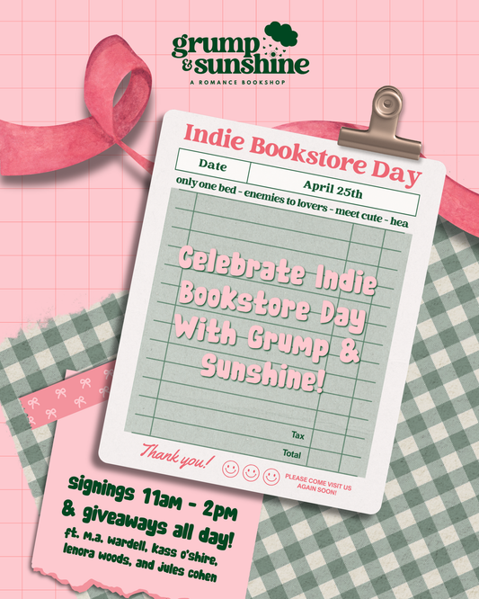 Indie Bookstore Day at Grump & Sunshine