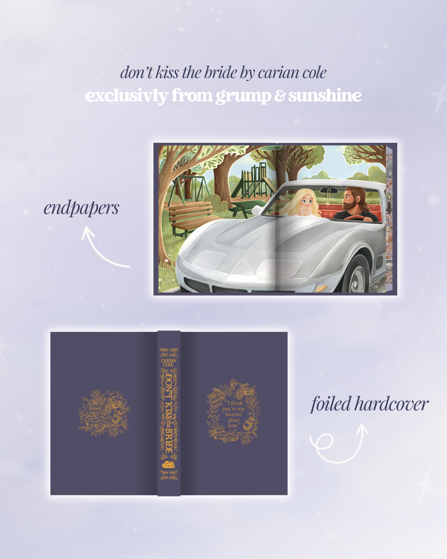 Don't Kiss the Bride by Carian Cole — Grump & Sunshine Edition
