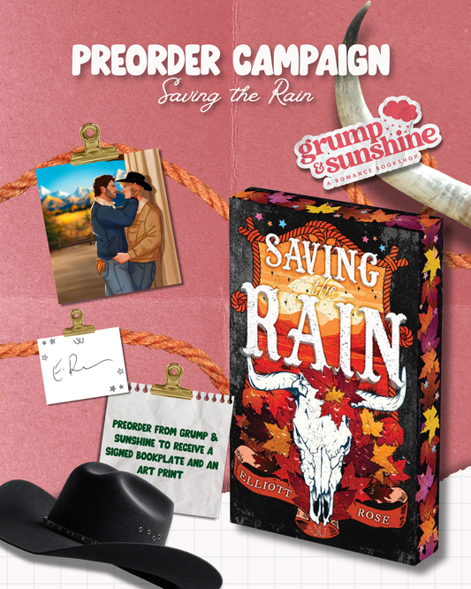 Saving the Rain: Deluxe Limited Edition (Crimson Ridge) by Elliott Rose