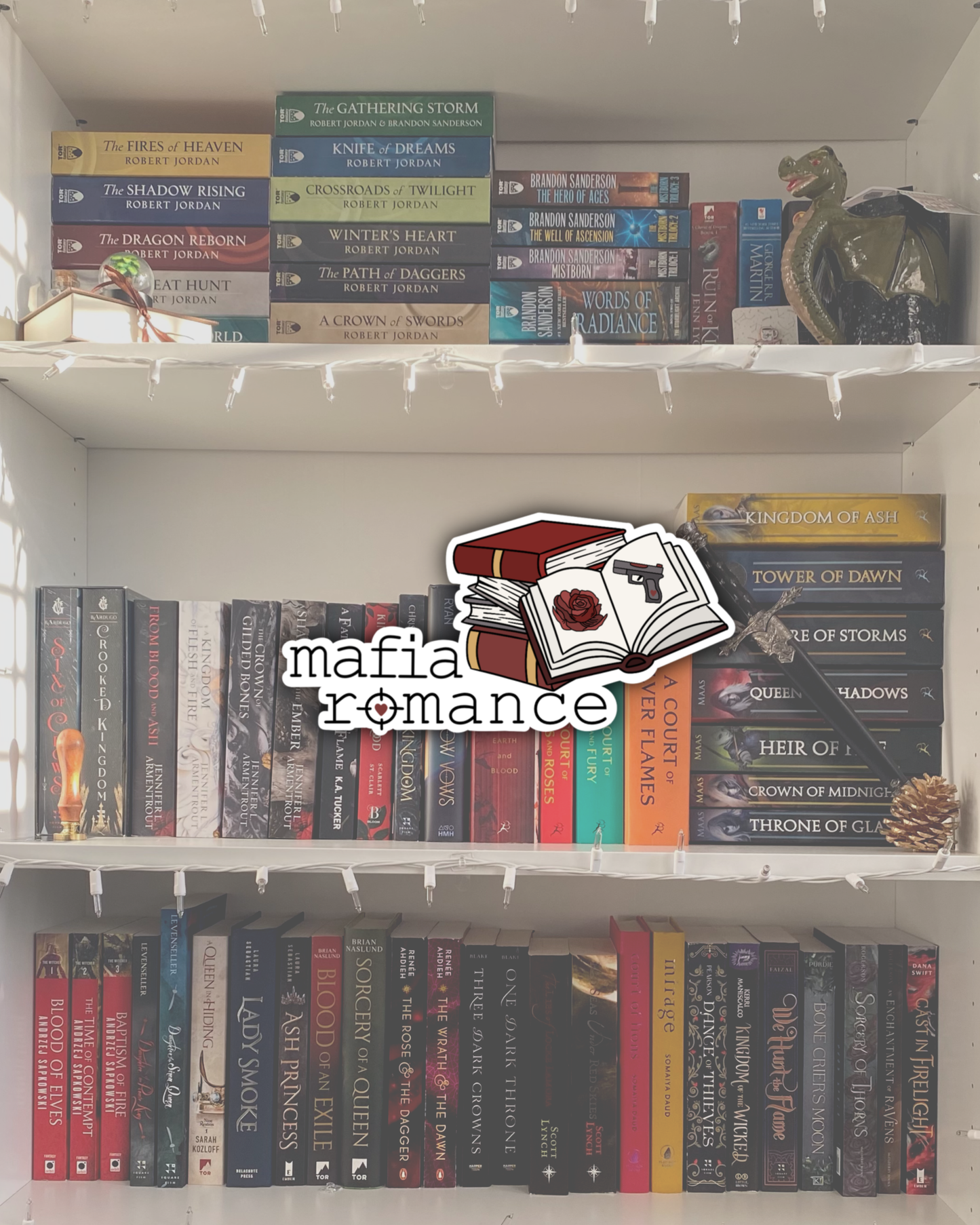 Mafia Romance Book Trope Sticker | BOOKISH STICKER
