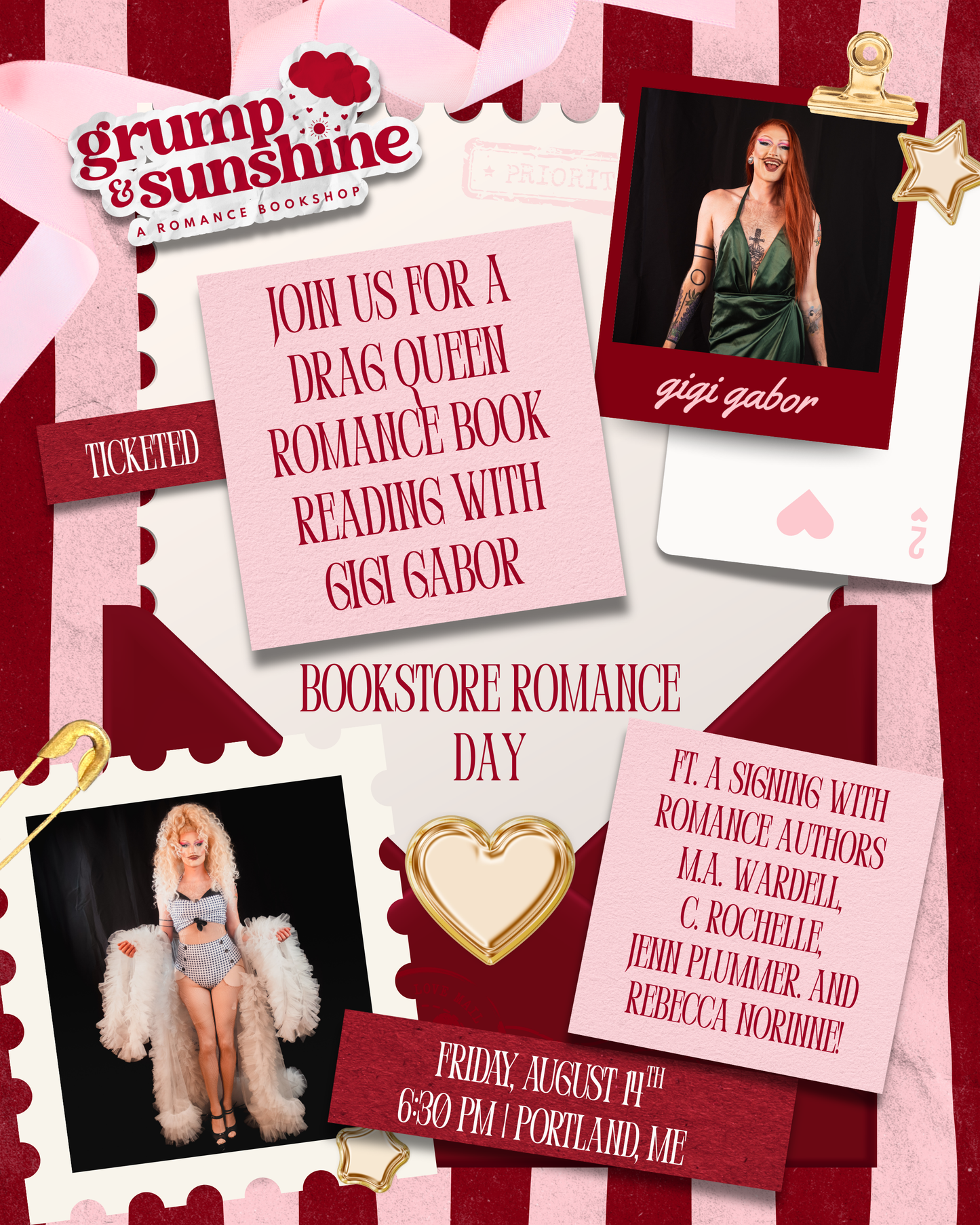 Drag Queen Romance Book Reading and Signing